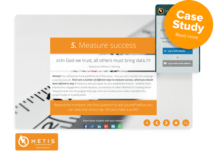 Metis Communications Foleon customer story